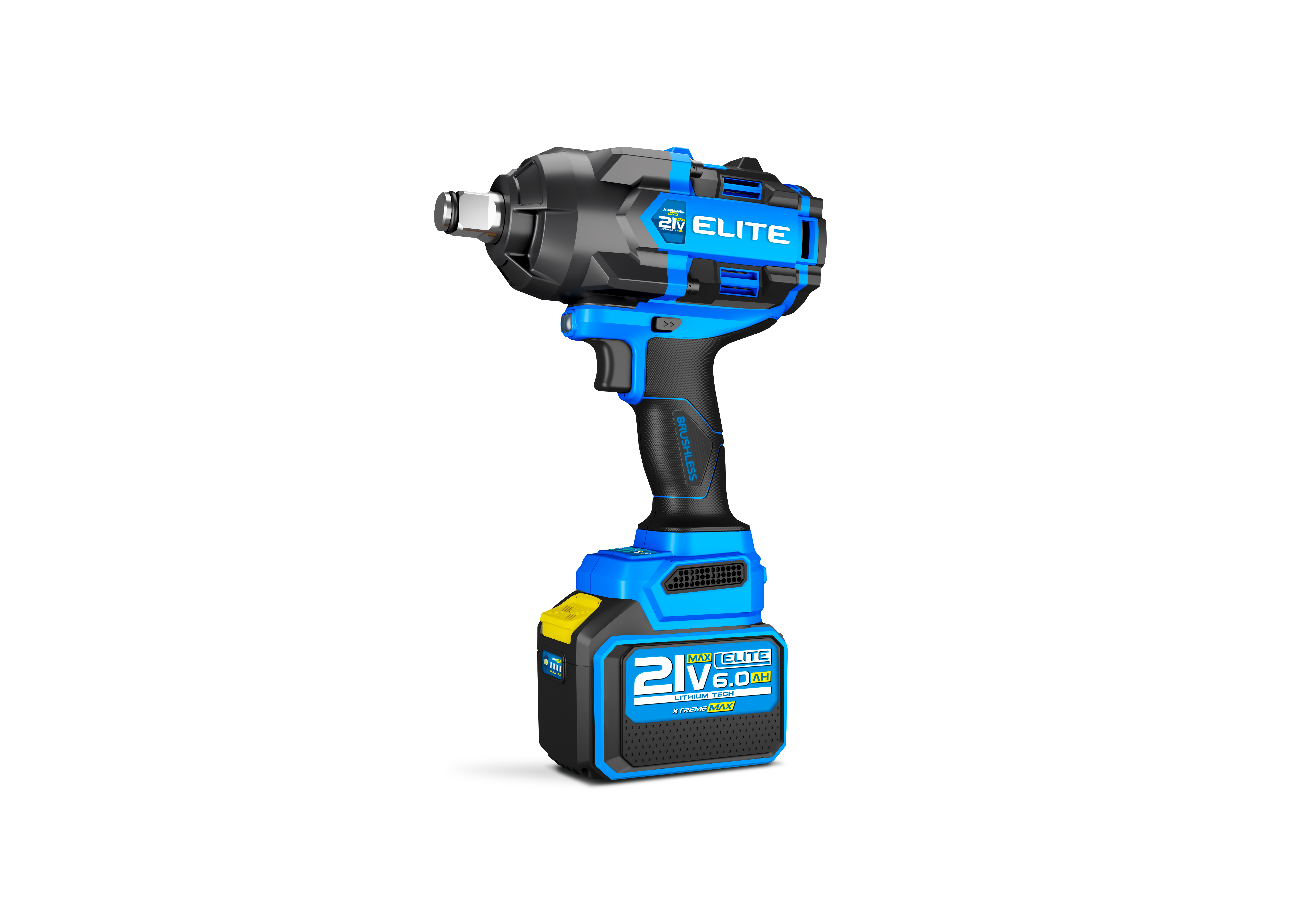 Llave de impacto inalámbrica 21VXIW21150K brushless cuadrante 3/4"